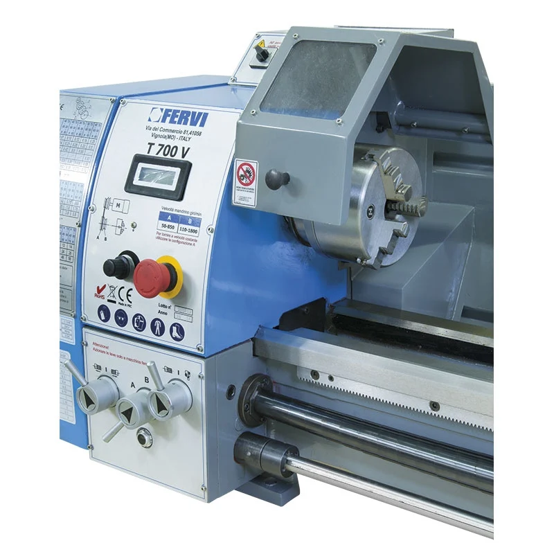 Fervi T700V - Tornio parallelo elettronico