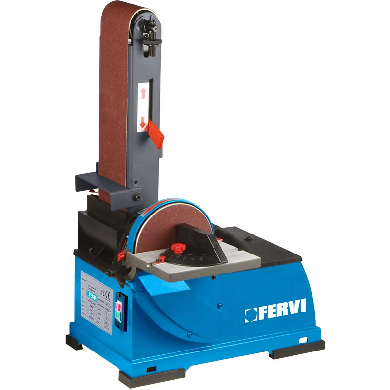 Fervi 0523 - Levigatrice nastro disco 375W