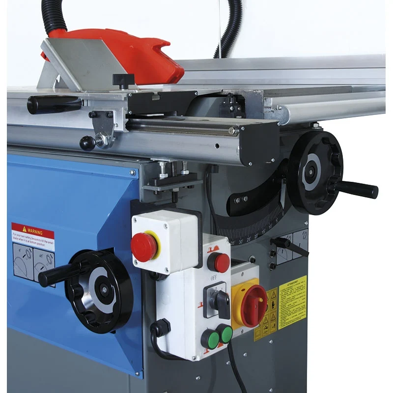 Fervi 0504 - Combinata 5 funzioni per legno, squadratrice, circolare