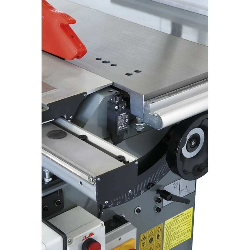 Fervi 0504 - Combinata 5 funzioni per legno, squadratrice, circolare