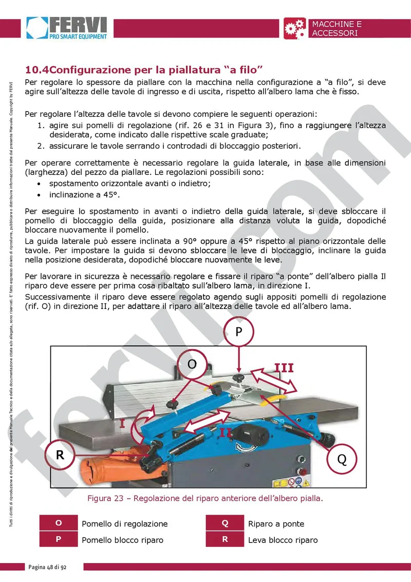 Fervi 0498 - Combinata da legno 8 lavorazioni