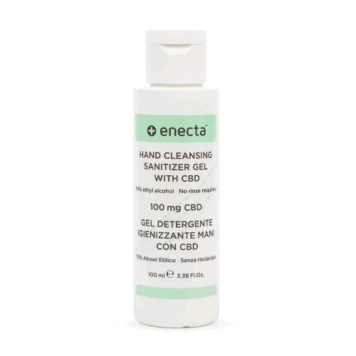 ENECTA - LINEA COSMETICA - GEL DETERGENTE IGIENIZZANTE MANI AL CBD - 100ML