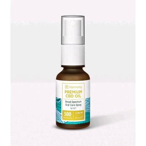 HARMONY - OLIO SPRAY CBD 15ML - MENTA - 500MG