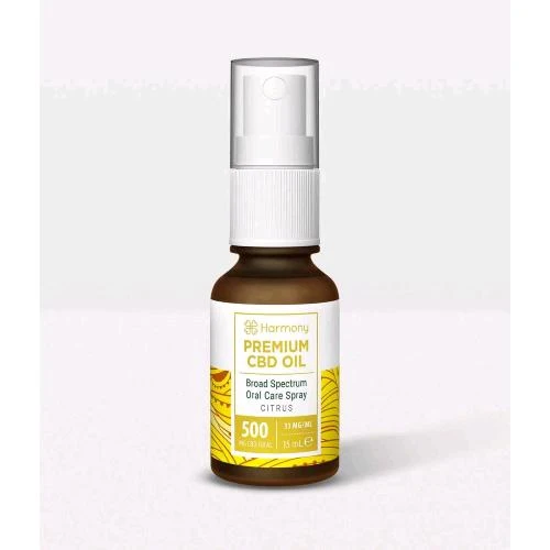 HARMONY - OLIO SPRAY CBD 15ML - AGRUMI - 500MG