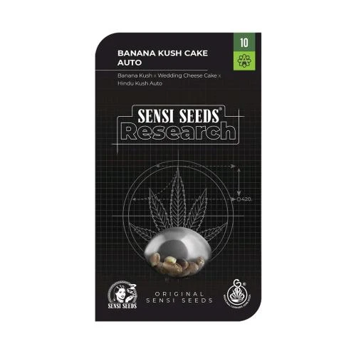 SENSI SEEDS - BANANA KUSH CAKE AUTO - RICERCA - 5 SEMI