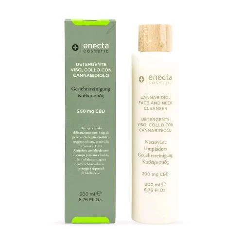 ENECTA - LINEA COSMETICA - DETERGENTE VISO E COLLO 200MG CBD