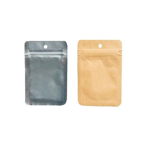 QNUBU - BUSTE CON ZIP - DOYPACK KRAFT - 50PZ 1G