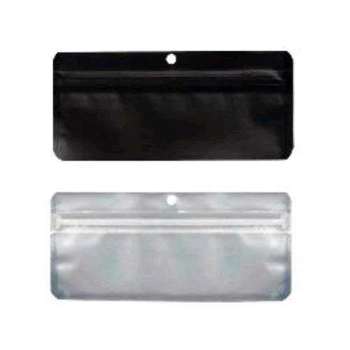 QNUBU - BUSTE ZIP - DOYPACK ANTIODORE NERO - 50PZ 15X7CM