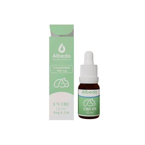 ALBEDO FARMACEUTICA - OLIO DI CBD PER PET 5% - 10ML