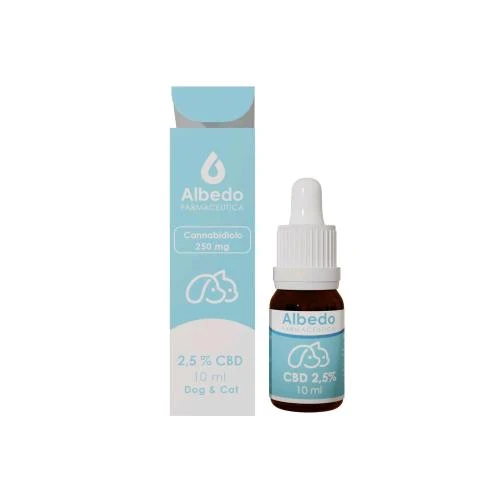 ALBEDO FARMACEUTICA - OLIO DI CBD PER PET 2.5% - 10ML