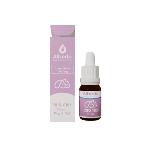 ALBEDO FARMACEUTICA - OLIO DI CBD PER PET 10% - 10ML