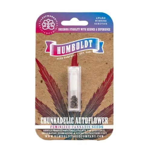 HUMBOLDT SEED COMPANY - CHUNKADELIC AUTO - 3 SEMI
