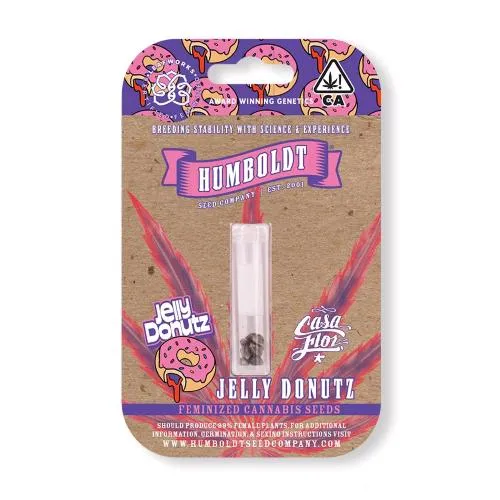 HUMBOLDT SEED COMPANY - JELLY DONUTZ FEM - 10 SEMI