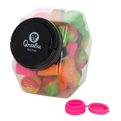 QNUBU - CONTENITORI IN SILICONE DA 7 ML (50 UNITÀ)