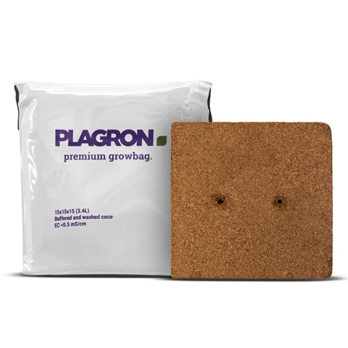 PLAGRON - COCO BRIX BRICKS BLOCKS - CONFEZIONE 6 MATTONI DA 7 LITRI IN FIBRA DI COCCO PRESSATA