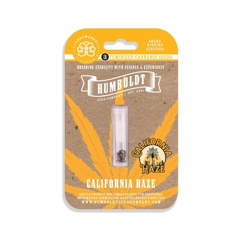 HUMBOLDT SEED COMPANY - CALIFORNIA HAZE FEM - 10 SEMI