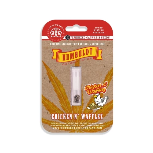 HUMBOLDT SEED COMPANY - CHICKEN N' WAFFLEZ FEM - 10 SEMI