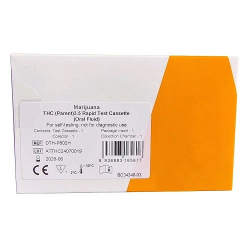 CLEANU - TEST SALIVA THC 3,5 NG/ML