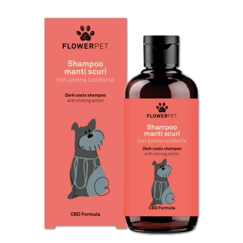 FLOWER FARM - SHAMPOO PER MANTELLI SCURI AD AZIONE LUCENTEZZA - 250 ML