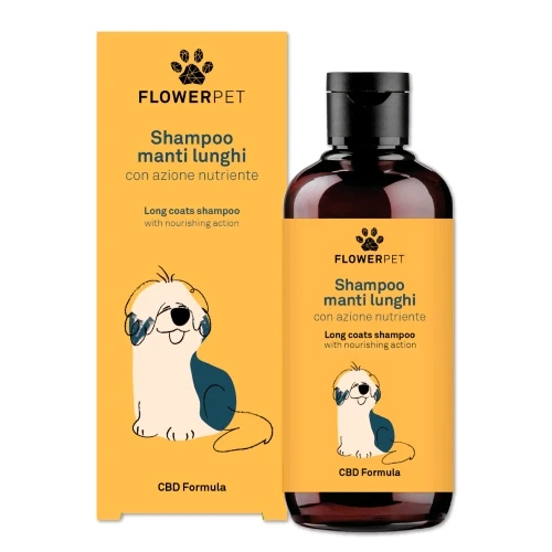 FLOWER FARM - SHAMPOO PER PELI LUNGO AD AZIONE NUTRIENTE - 250 ML
