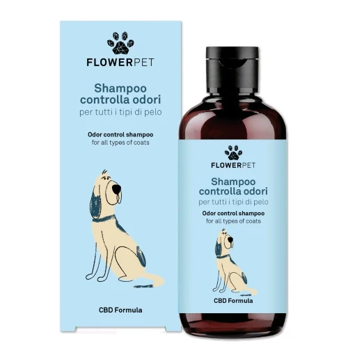 FLOWER FARM - SHAMPOO CONTROLLO ODORI PER TUTTI I TIPI DI PELO - 250 ML