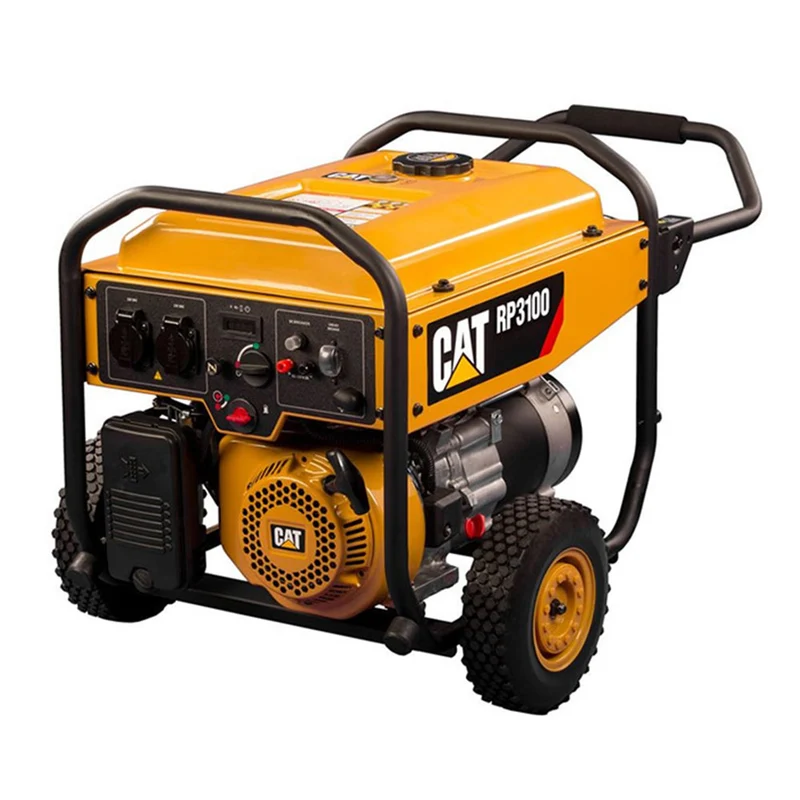 Cat RP3100 - Generatore di corrente 3,1 KW monofase a benzina carrellato