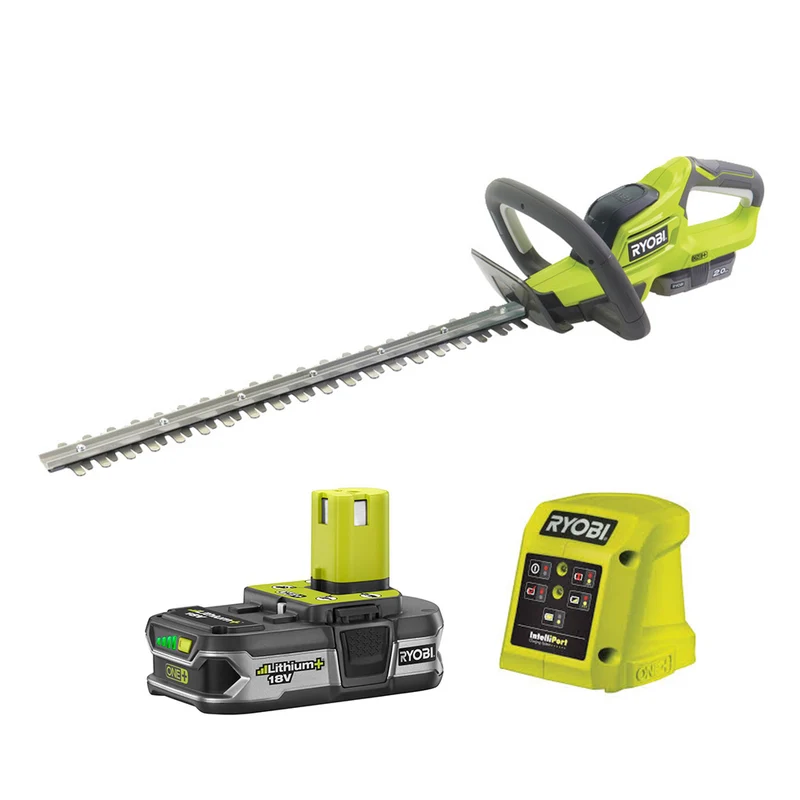 Ryobi RHT184520 - Tagliasiepi a batteria 18V (1x 2.0Ah), Lama 45cm