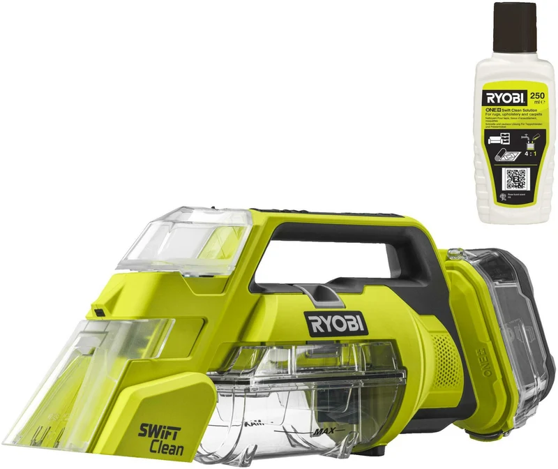 Ryobi RDC18-0 - Smacchiatore multisuperficie a batteria 18V - solo corpo