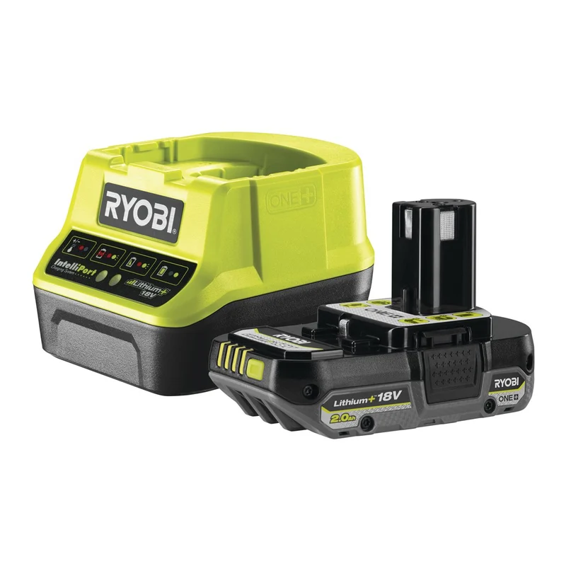 Ryobi RC18120-120C - Kit Batteria e Caricabatterie 18V (1x 2.0Ah)