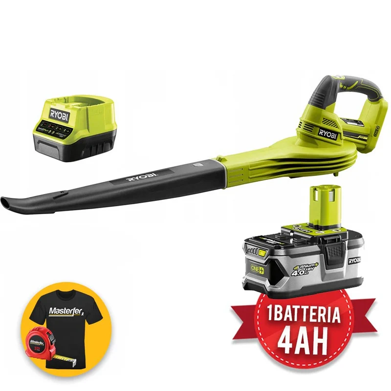 Ryobi RBL1820S40F - Soffiatore ONE+ 18V 1x4.0Ah