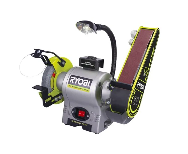 Ryobi RBGL650G - Smerigliatrice e Levigatrice da banco 370W