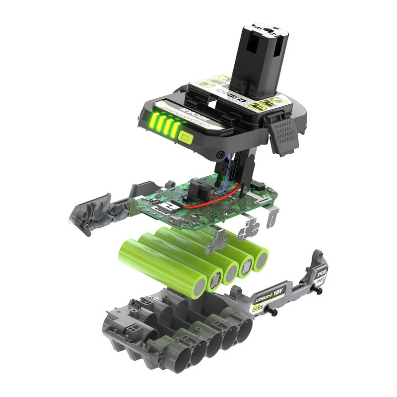 Ryobi RB1820C - batteria 18V 2.0Ah Lithium+