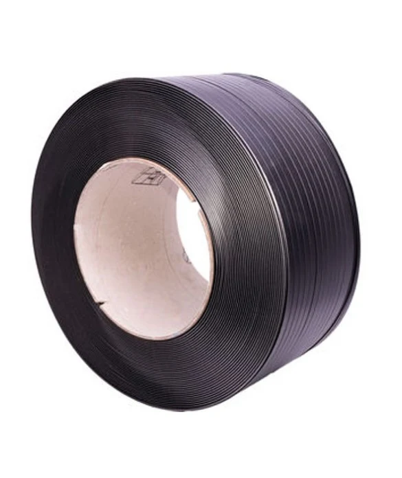 REGGETTA NERA POLIPROPILENE 15X0,6 D.200 (MINIMO 60 ROTOLI )