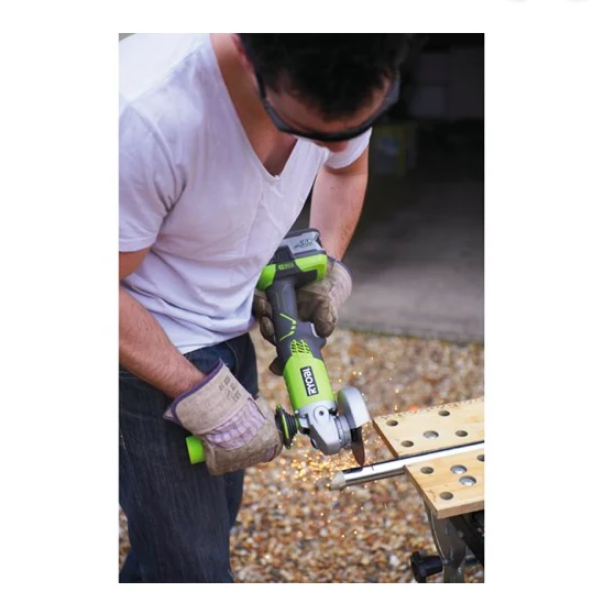 Kit Ryobi R18PDAG-242S - Trapano avvitatore a percussione R18PD3 + Smerigliatrice angolare R18AG ONE+