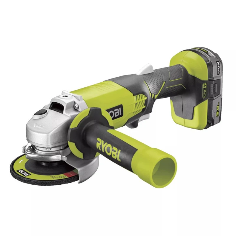 RYOBI R18CK4B - 252S Kit 4 Utensili 18V, Avvitatore, Smerigliatrice, Seghetto Alternativo, Levigatrice Palmare