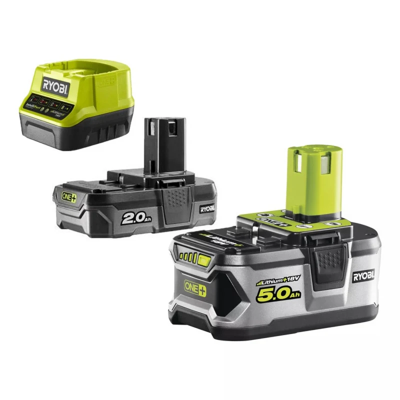 RYOBI R18CK4B - 252S Kit 4 Utensili 18V, Avvitatore, Smerigliatrice, Seghetto Alternativo, Levigatrice Palmare