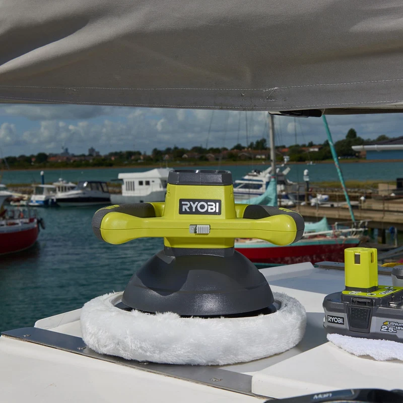 Ryobi R18B - lucidatrice a batteria 18V (corpo)
