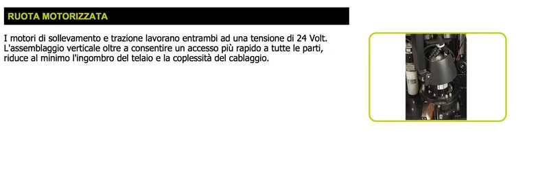 Pramac QX20 EVO AC S4 1150X540 - Transpallet elettrico per applicazioni pesanti 2000 Kg