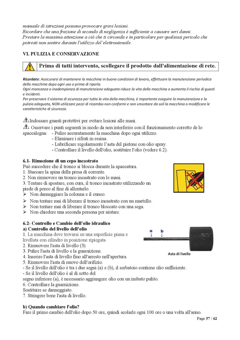 Ribimex PREHLS8T/VN - Spaccalegna elettrico verticale 8 tonnellate 3000 W