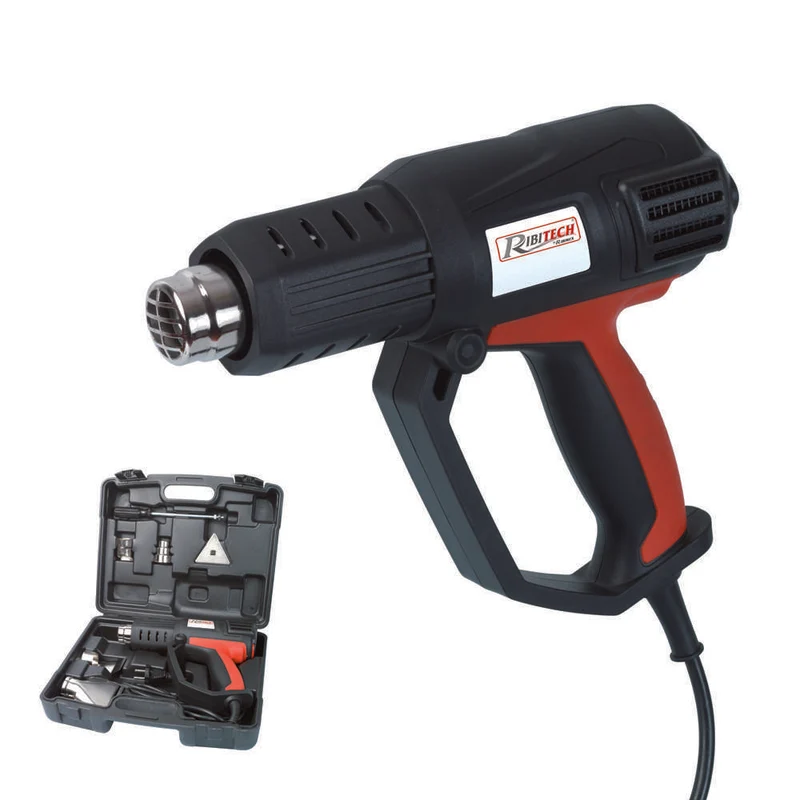 Ribimex PRDECA2000KIT - Pistola termica con accessori 230V