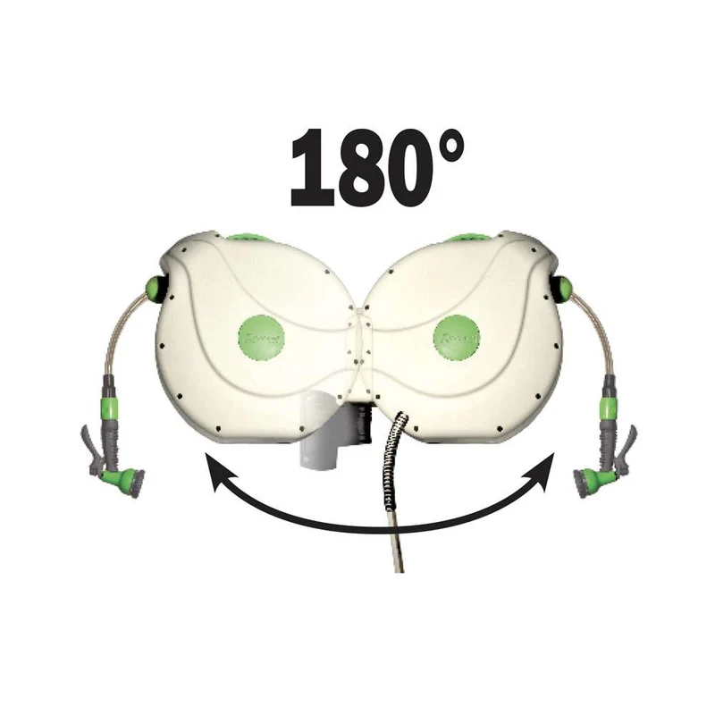 Ribimex PRD22P - Avvolgitubo automatico Acquaroll+ 20 m