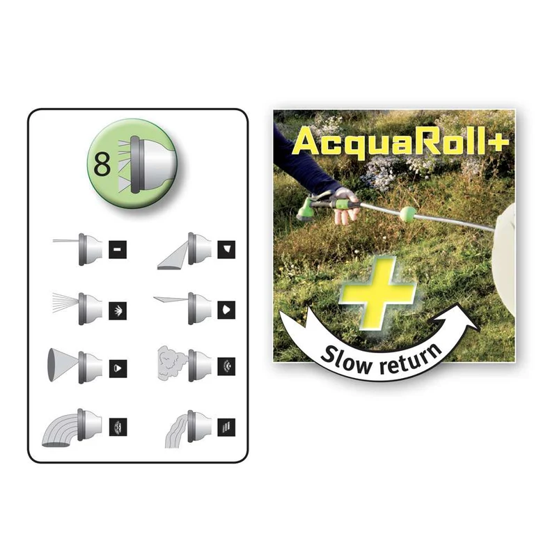 Ribimex PRD22P - Avvolgitubo automatico Acquaroll+ 20 m