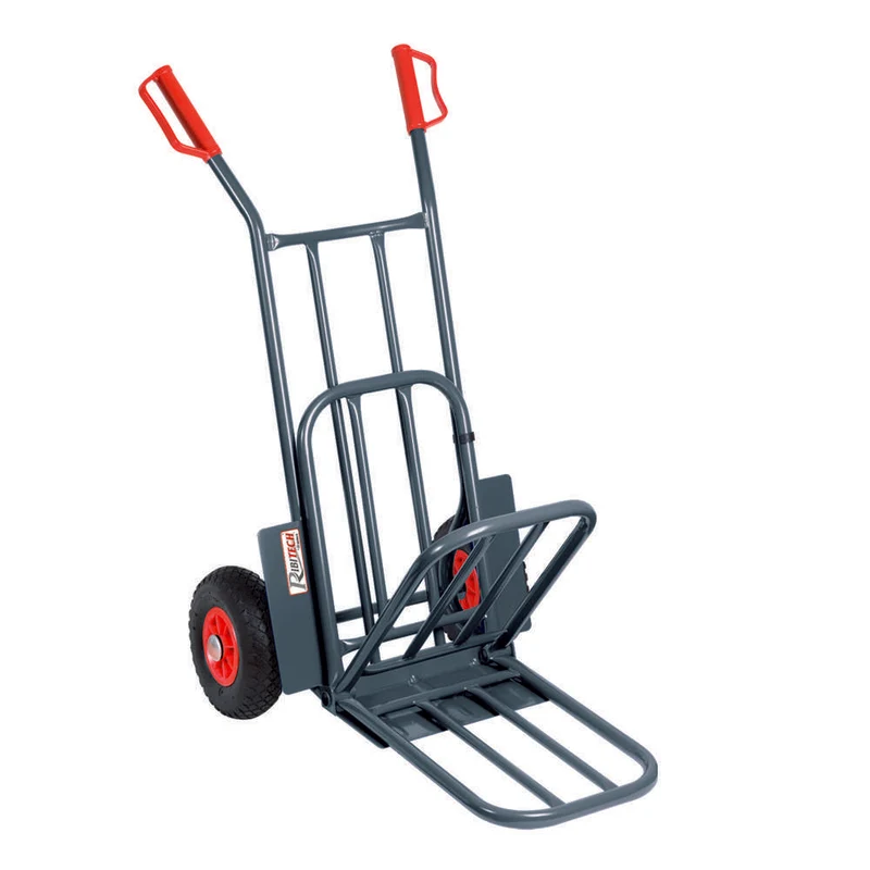 Ribimex PRCDBV - Carrello con pedana pieghevole con portata 250 Kg
