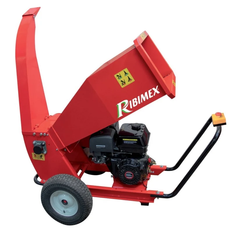 Ribimex PRBVB389TH - Biotrituratore a scoppio 8200 W , ramo max 100 mm