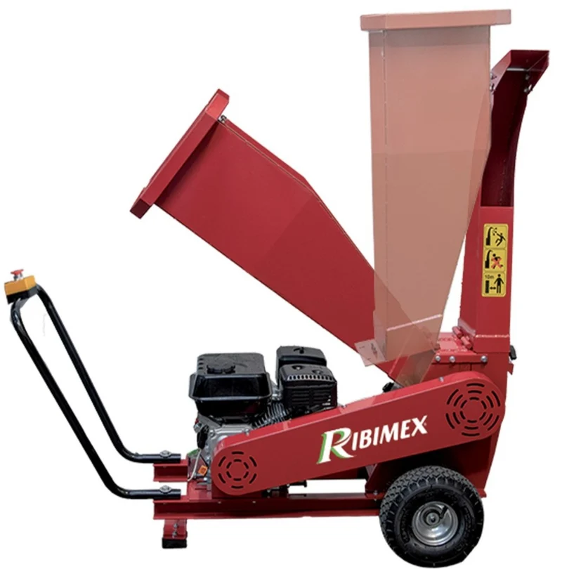 Ribimex PRBVB389TH - Biotrituratore a scoppio 8200 W , ramo max 100 mm
