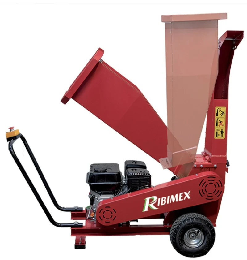 Ribimex PRBVB196TH - Biotrituratore a scoppio 4100 W , ramo max 70 mm