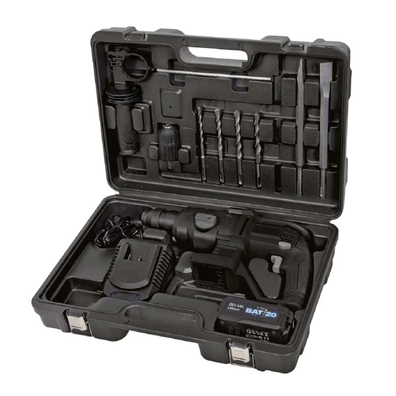 Ribimex PRBAT20/PERFPRO - Martello perforatore SDS 20V - 4.0 Ah - RBAT20