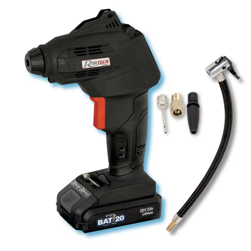 Ribimex PRBAT20/COMP - Compressore portatile 20V - RBAT20