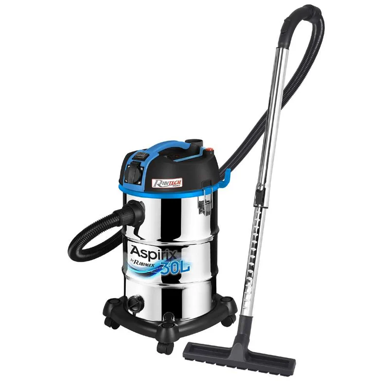 Ribimex PRASP31LPE - Aspirasolidi e liquidi 30L con presa 1200W