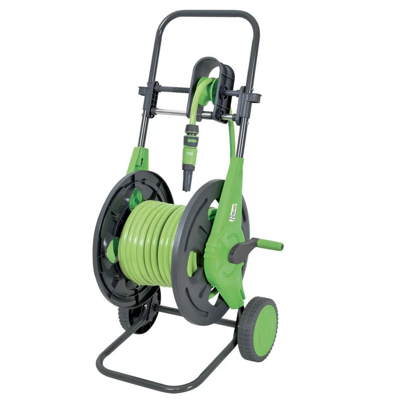 Ribimex PRA/DB.1103 - Carrello avvolgitubo su ruote interamente equipaggiato